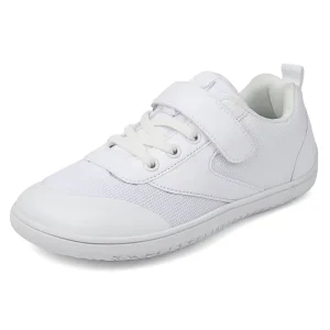 Customize Brand Breathable Wide Palm Boy Running Footwear Zero Drop Outdoor Barefoot Shoes for Kids