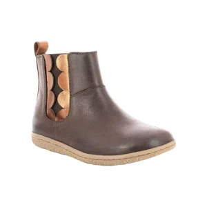Customize Girls Ankle Genuine Leather Shoes Anti-slippery Rubber Hard Sole Kids Girl Boots