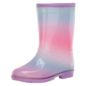 Customize Your Kids’ PVC Rain Boots with Magical Rainbow Prints Unique Styles Available