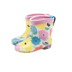 Customized Baby Boys Girls Waterproof Rain Shoes Anti-slip Toddlers Lightweight Transparent PVC Summer Rain Boots