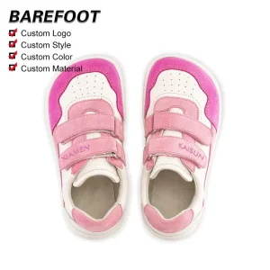Customized Children’s Wide Toed Barefoot Casual Shoes Anti Slip Breathable Comfortable Flat