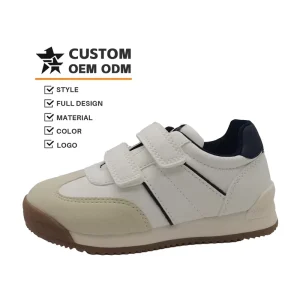Customized Children’s Winter Sports Shoes Boys and Girls PU Breathable Anti Slip Wear resistant Casual Board Shoes