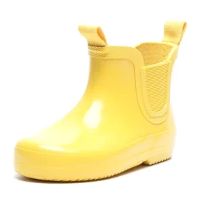 Customized Colorful Anti Slip Kids Rubber Rain Shoes For High Quality welly Children Ankle Children Rubber Boots