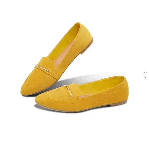 Customized Loafers New Fashionable Children’s Girls’ Slip on Loafers with Chain Straps