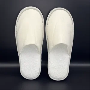 Customized Luxury Disposable Cotton Comfortable Soft Slippers Assorted Colours for Hotel Guest Rooms