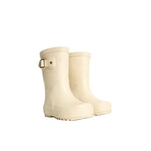 Customized Natural Rubber Rain Boots for Boys Waterproof Anti Slip Rain Boots Beach Seaside Playing Quick Dry Kids Gumboot
