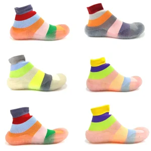 Customized New Design Anti Slippery Children Wide Toe Shoes Infant Baby Barefoot Shoes