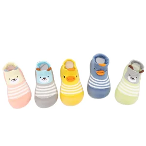 Cute Animal Baby Sock Shoes for Toddlers 6 Months to 4 Years Breathable Non Slip Spring Season Home Casual Wear
