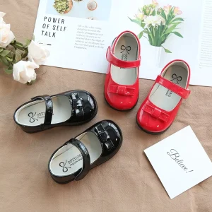 Cute Bow knot Fashion Kids Dress Shoes for Girls