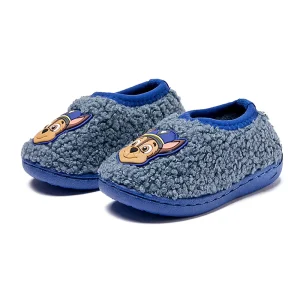 Cute Cartoon Design Cotton Slippers for Kids Indoor Casual Shoes with Animal Prints and Soft Cotton Soles