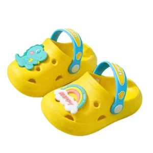 Cute Cartoon Kids Summer Shoes for Boy and Girl Sandals Anti slip Breathable EVA Clogs Garden Shoes Children Slides Slippers