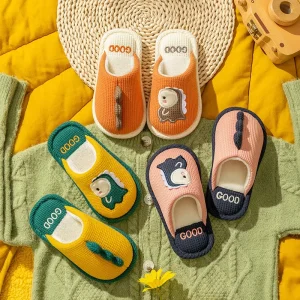 Cute Children Winter Slippers for Girls Boys Kids Fluffy Shoes Warm Spring Winter Indoor Home House Shoes Plush Slippers