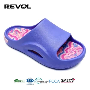 Cute Kids Cloud Slide Sandals Comfy Toddler Boys Girls Stylish EVA Slippers Non Slip Thick Sole Shoes for Beach Pool Shower