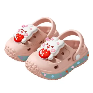 Cute Kids Slippers Girls Toddler Shoes Children Summer Sandals Babys Garden Shoes