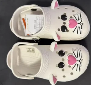 Cute Kitten Summer Sandals Clogs For Boys And Girls Non Slip Durable Beach Shoes