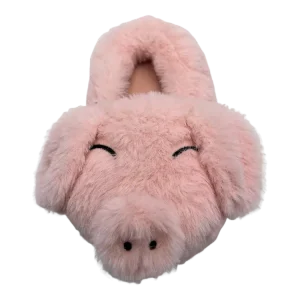 Cute Pig for WomenHome Fur Slippers Comfortable Autumn Winter Kids Indoor Shoes