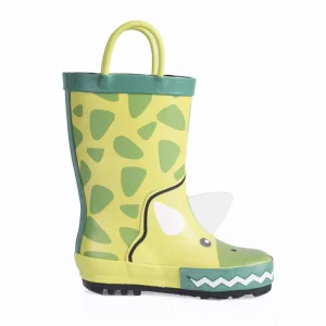 Design Safety Environment Custom Animal Printing Quality Rubber Gumboots for Kids