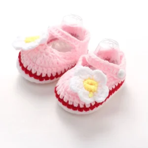 Designer Baby Shoes Fashion Baby Diverse Model Socks Shoes Sneaker Anti Slip Soft Sole Toddler Woolen Yarn Shoes