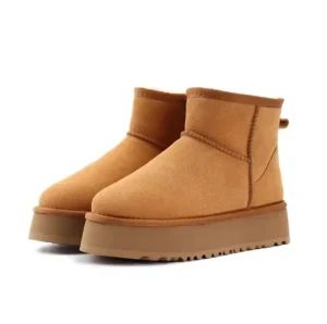 Designer Snow Boots Men Ladies Kids Winter Ankle Snow Boots Waterproof Cowhide Cotton Shoes Warm and Anti Slip