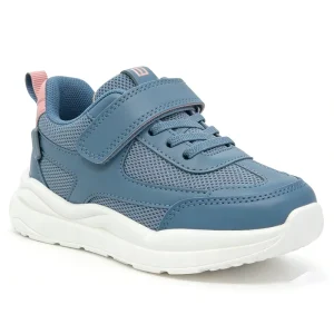 Direct New Boys Lightweight Mesh Sports Shoes Big Kids Girls Casual Walking Sneakers Buckle Strap Anti Slip PU
