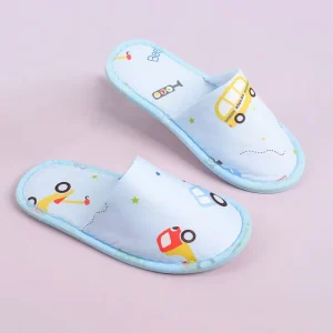 Disposable Hotel Slippers for Kids Cute Portable Slippers for Children