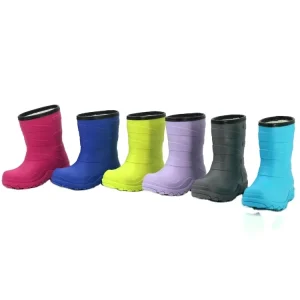 Durable TPR Waterproof with Warm Fur Line Boys Girls Baby Children Custom Logo Gumboots Kids Rain Boots Toddler Boots