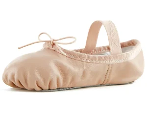 E5030 Custom Full Sole Leather Ballet Slipper Ballet Shoes Dance Shoes Yoga Shoes for Girls Kids Children Women