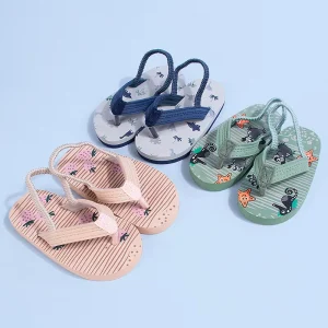 EDUBA Unisex Kids Flip Flops Durable Comfort for Beach & Daily Wear Multiple Colors and Styles Available
