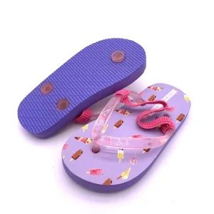 EVA Eco-Friendly Kids Flip Flops Children’s Sandals with Elastic Lace