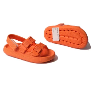 EVA Injection Kids Sandals Unisex Toddler Walking Shoes Baby Girl Boys EVA Summer Sandals Slippers