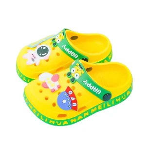 EVA Kids Platform Clogs Shoes Mixed Colors Cute Non-slip Children’s Sandals and Slippers Outdoor