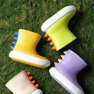 EVA Shoes Kids Waterproof Unisex Fashion Custom Cartoon Design Your Own Rain Boots