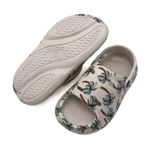 Eco-Friendly Comfortable EVA Non-Slip Kids Baby Sandals Light Weight Slippers Sandals With Custom Logo Printing
