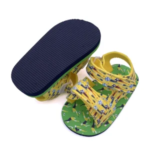 Eco Friendly Comfortable Non Slip Kids Baby Sandals Slippers Eva Soft Baby Boy Sandals With Custom Logo Printing