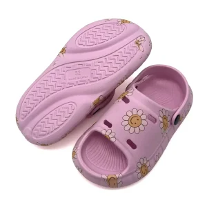 Eco Friendly Custom Printing Slip on Kids Summer Sandals Girls Baby Sandals for Indoor Outdoor Daily Use