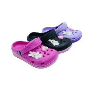 Eco Friendly EVA Clogs Shoes Non Slip Flat Light Weight Summer Slip On Slides Sandals Indoor Slippers Children Customize Logo
