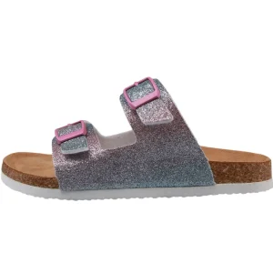 Eco Friendly Leopard Pattern Cork Sandals Boys All Day Play Flip Flops Ergonomic Massage Design Comfortable Slippers Rubber EVA