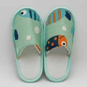 Eco Friendly Linen Disposable Spa Slippers for Hotels Washable and Soft with Custom Logo Printing for Travel
