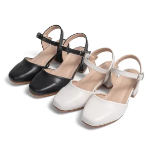 Elegant Children’s Formal Dress Shoes Platform Kid Girl Shoes Styles for Special Occasions Kid High Heel Shoes