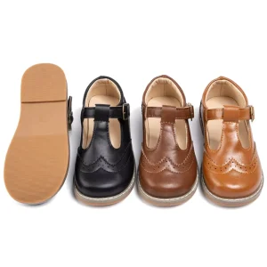 Elegant Flat Dress Shoes for Girls and Kids Oxford Mary Jane School Casual Shoes for Party and School Toddler Size Available