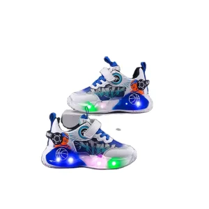 Enfants Unisex Sneakers LED Light Kids Shoes Kids Sport Shoes Fashion Light up LED Boy Shoes Sneakers for Kids