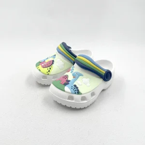 Eva Soft Clogs Shoes Cartoon Kids Baby Unisex Designer Footwear Made In China True To Size With No Holes
