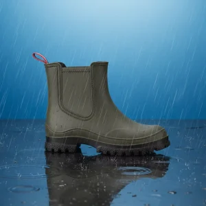 FSZ-27 Fashion Rain Boots for Women Waterproof Non-Slip Outdoor Boots for Adults