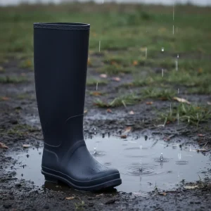 FSZ-31 Waterproof Outdoor Garden Casual PVC Rain Boots Shoes Women Ladies PVC Boots