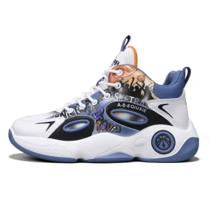 Factory Autumn and Winter Explosive Breathable Mid-Top Basketball Shoes Sneakers 37-44
