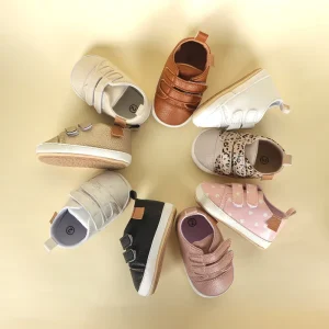 Factory Baby Shoes Toddler for 0-18 Months PU Upper Many Colors to Choose Casual Shoes
