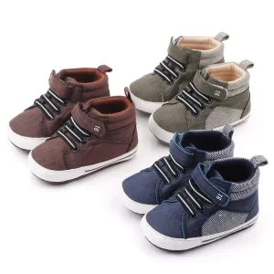 Factory Casual Children Shoes Walking Sneakers Soft Sole Baby Shoes