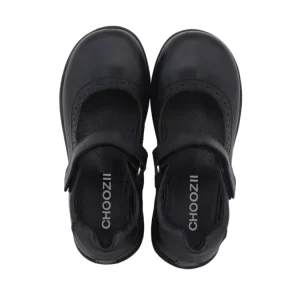 Factory Children Popular School Shoes Student Black Leather Back to School Shoes Kids Girl