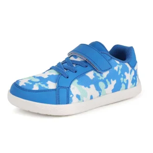 Factory Custom Light Breathable Kids Wide Barefoot Shoes Walking Sneakers for Boys and Girls Casual Sport Shoes with Rubber Sole