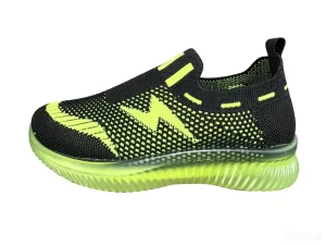Factory Custom Lightweight Breathable Fly Knitted Look Boys and Girls Sport Sneakers Anti-slip Outdoor Running Shoes for Kids